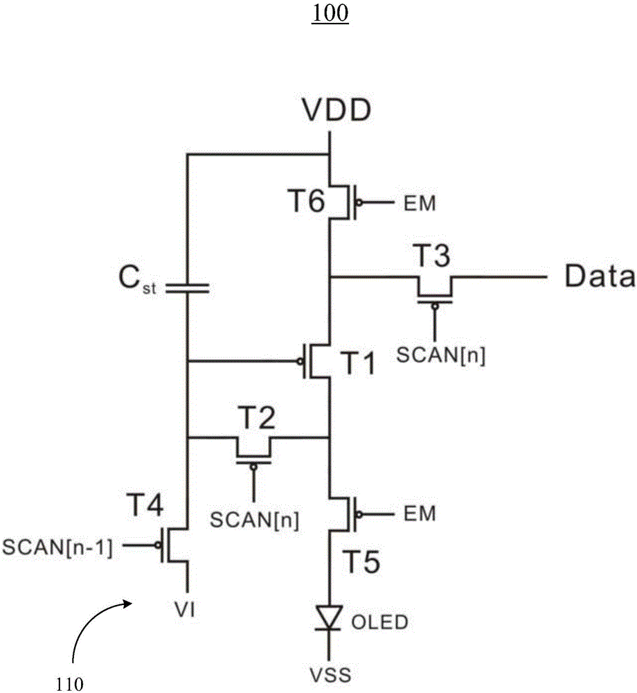 OLED (Organic Light-Emitting Diode) driving circuit and OLED display panel