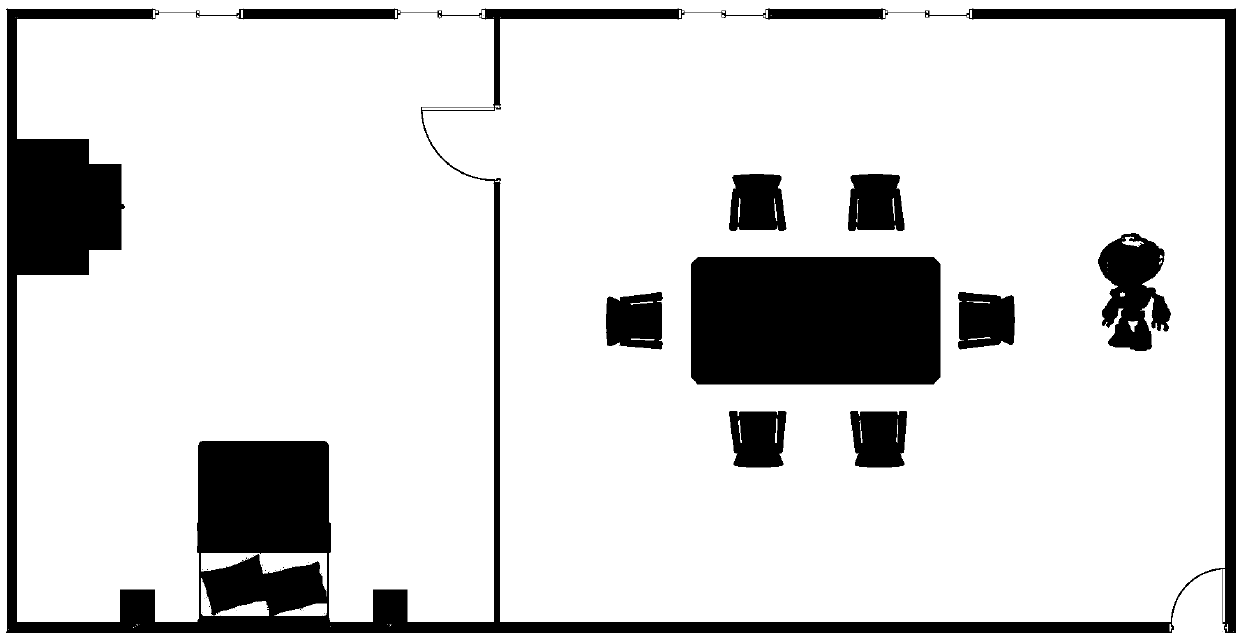 Robot optimal path planning method based on partially observable Markov decision process