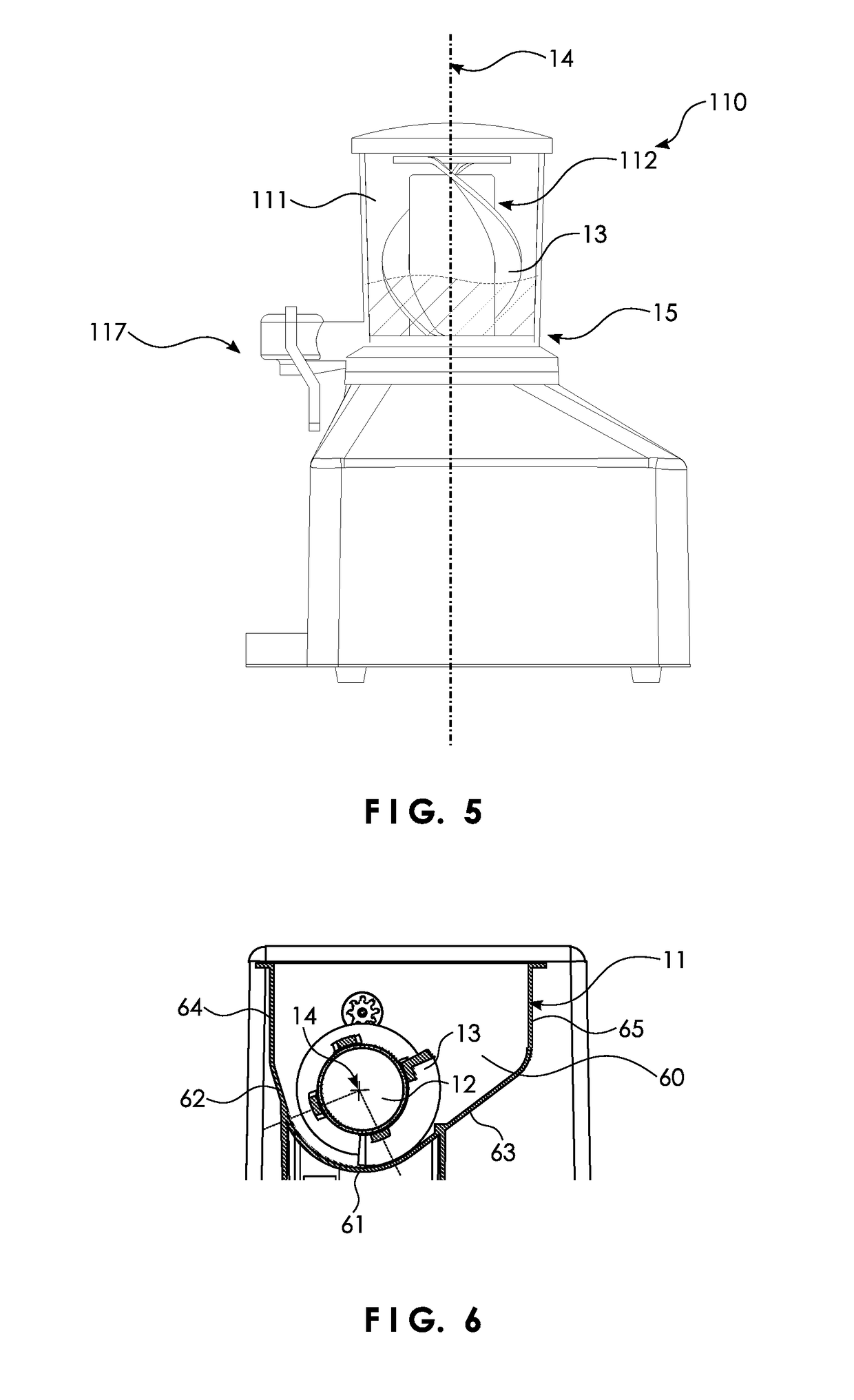 Auger-type appliance for making frozen food products