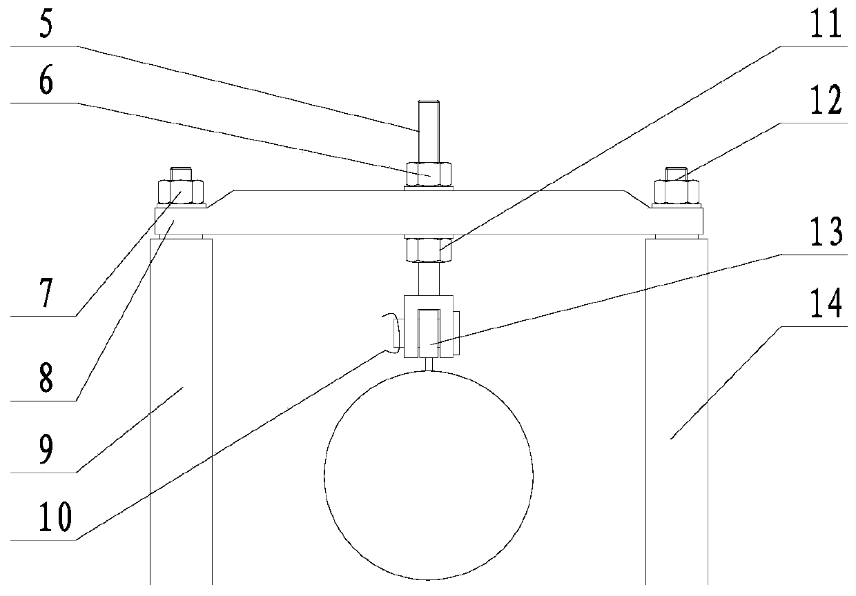 A Bench Installation Method for Performance Test of Aeronautical Axial Flow Compressor