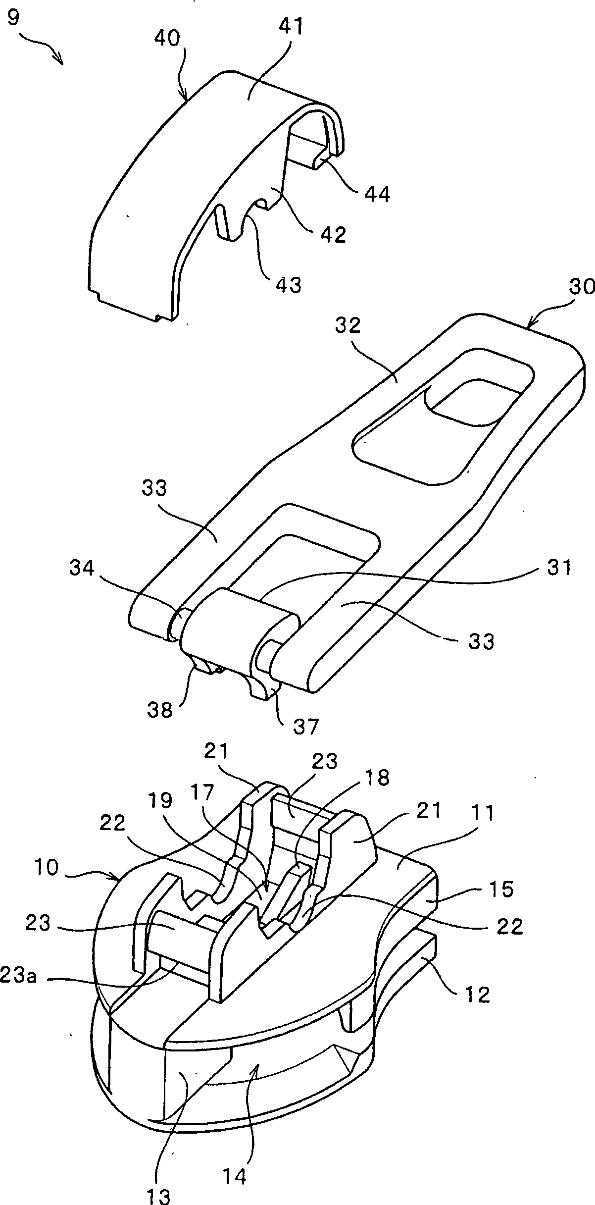 Slide fastener