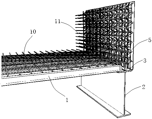 Roof parapet and construction method thereof