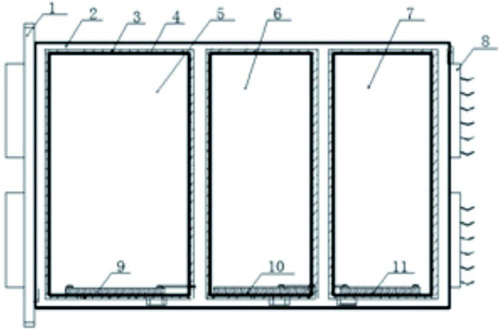 Strong electromagnetic pulse protection device for track circuit receiver