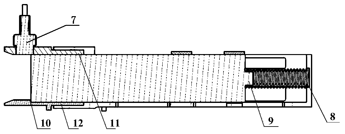 A pulsed plasma thruster working fluid supply assembly