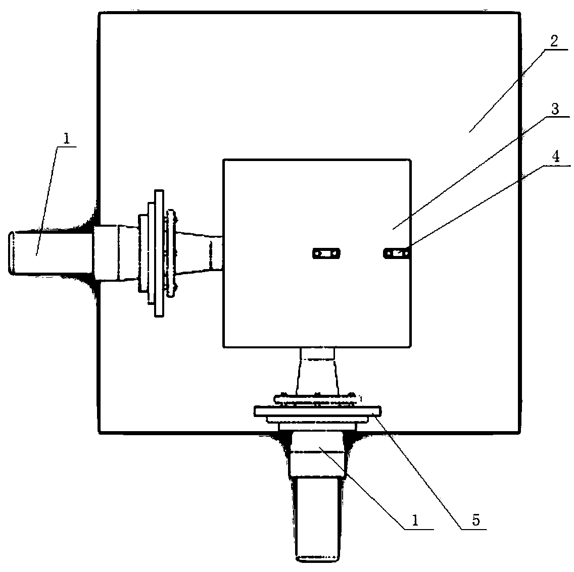 Two-dimensional vibrating table for precision ultrasonic machining
