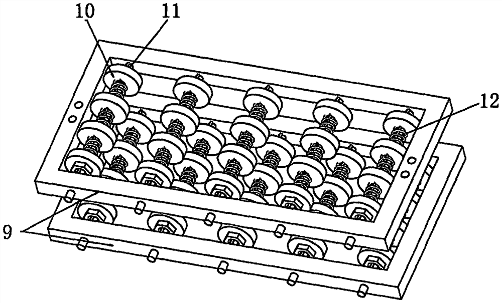 Automatic edge sealing device for plywood production