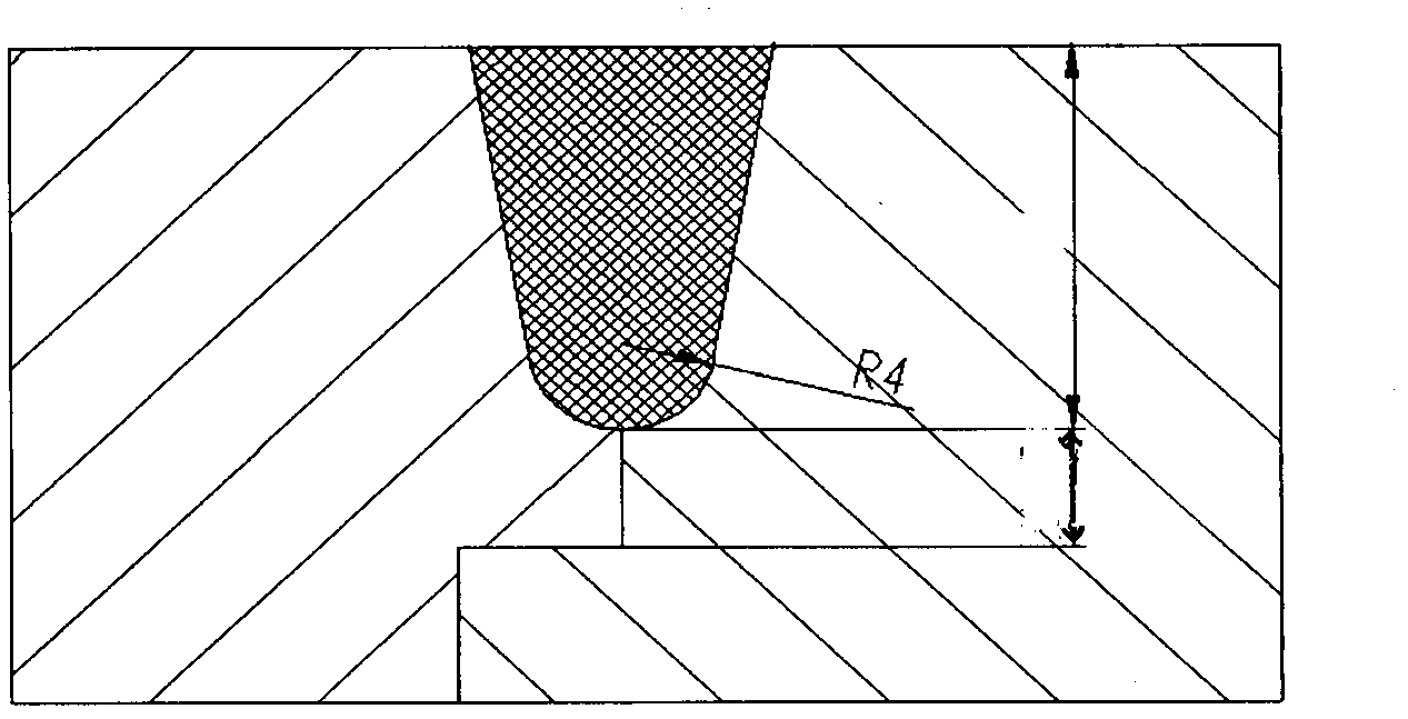 Cylinder barrel of oil cylinder of crane and processing process thereof