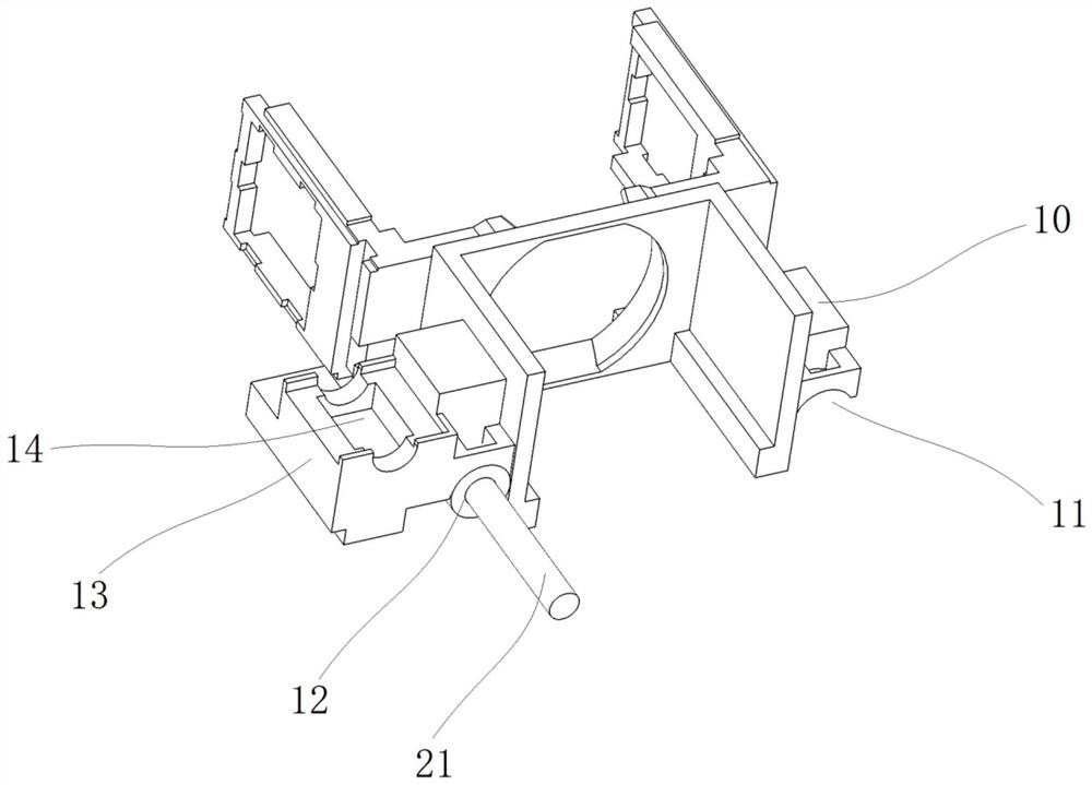Lens driving structure, photographic device and electronic product