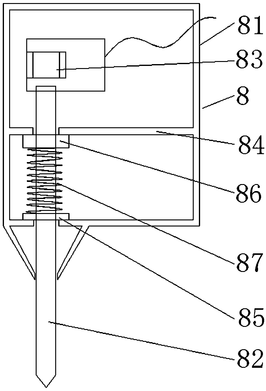 Printer chassis leveling device and leveling method