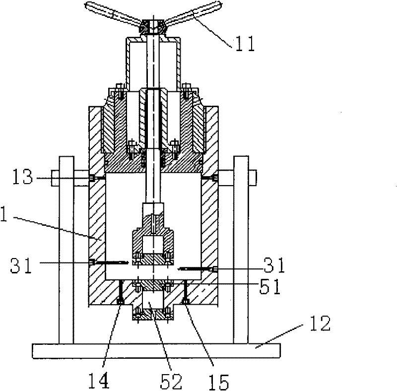 Device and method for simulating generation of gas hydrate and measuring physical property parameters thereof