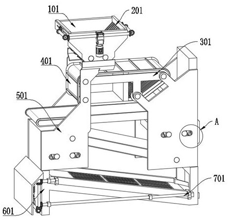 Decoration waste treatment device for indoor design