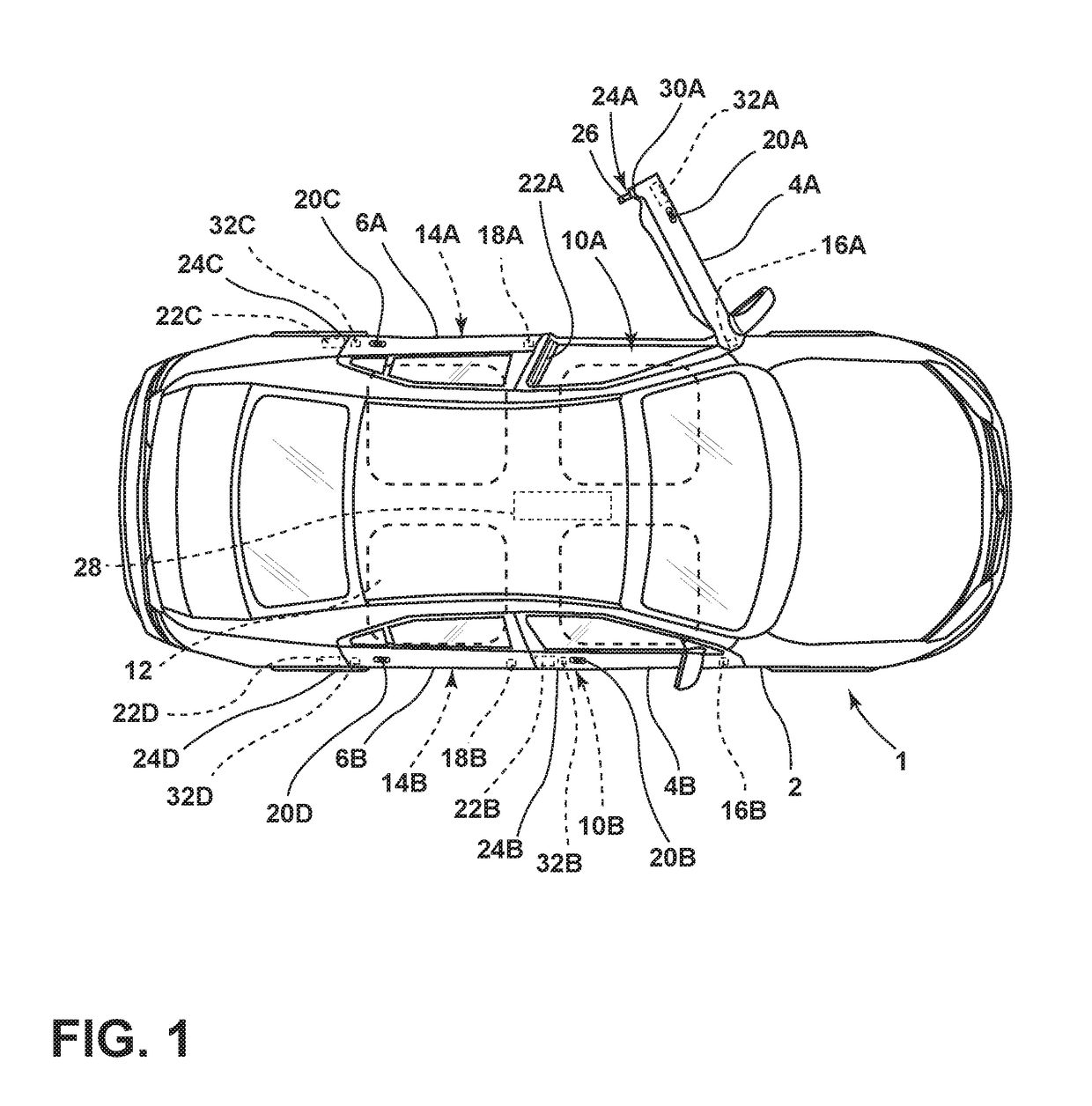 Anti-pinch control system for powered vehicle doors