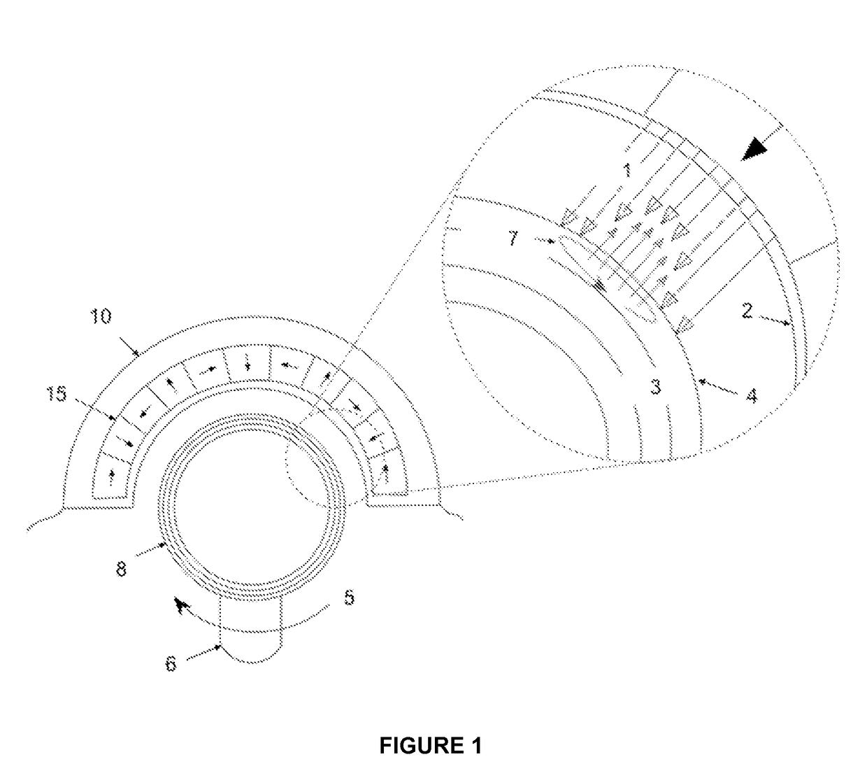 Reduced-friction joint with electromagnetically separable bearing surfaces