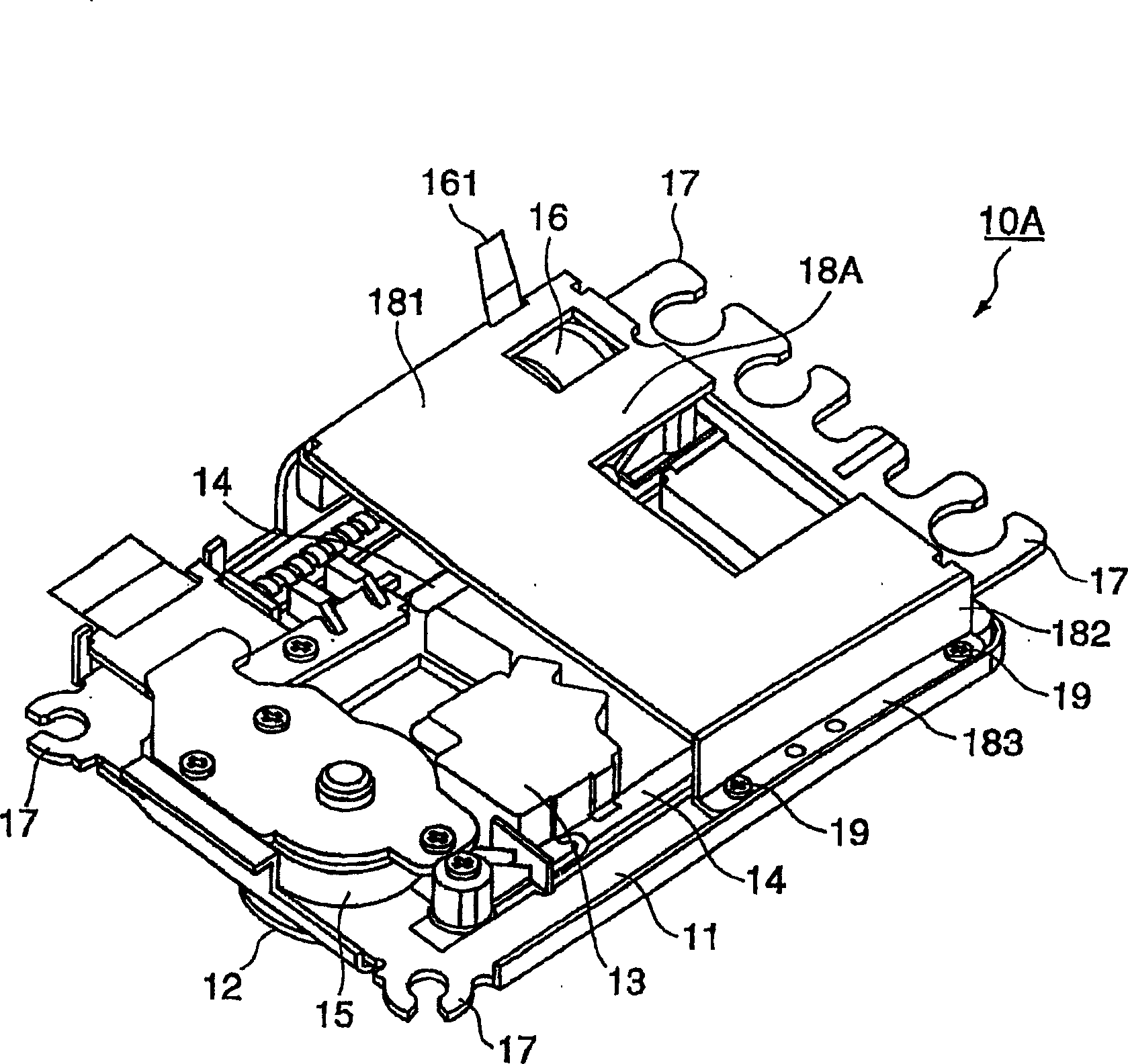 Optical disk drive unit