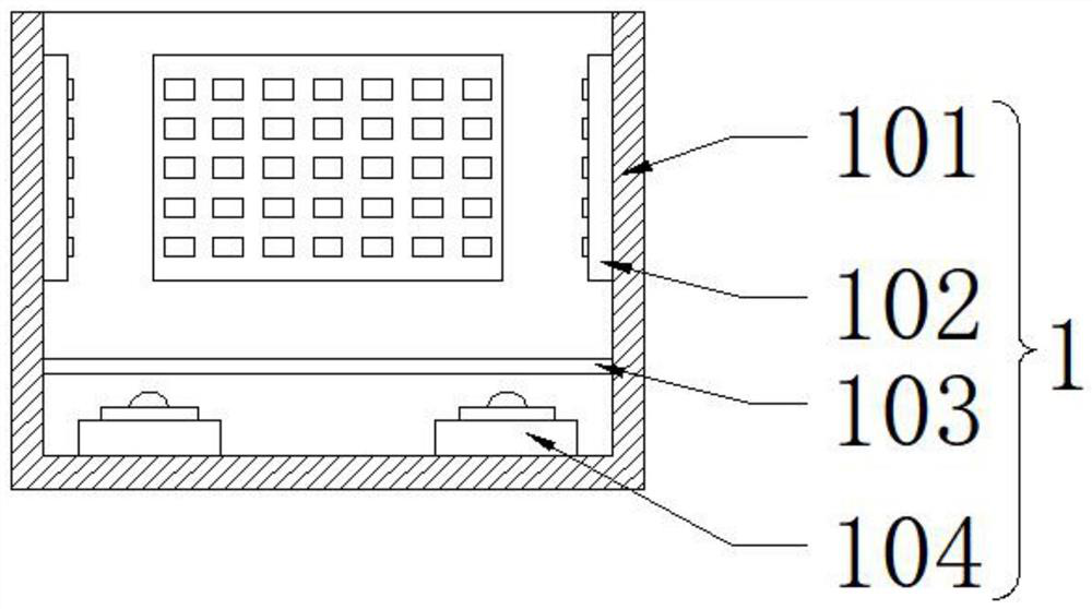 Rice planting disease and pest monitoring device based on irrigation device