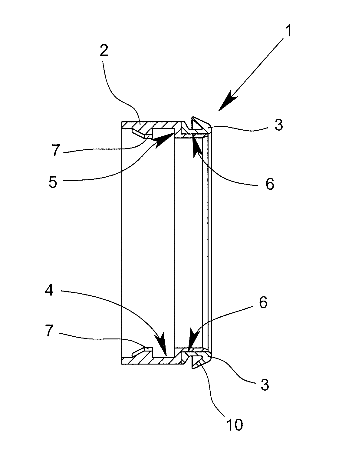 Sealing system for a vacuum cleaner suction pipe