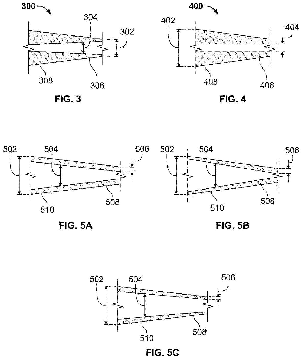 Variable-stiffness distal extension for a blood pump system