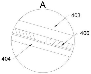 Round hole spacing detection device for machining
