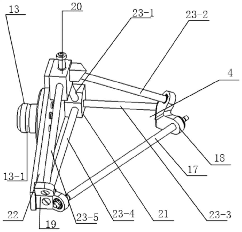 Spatial reconfigurable truss type arresting mechanism and its arresting method