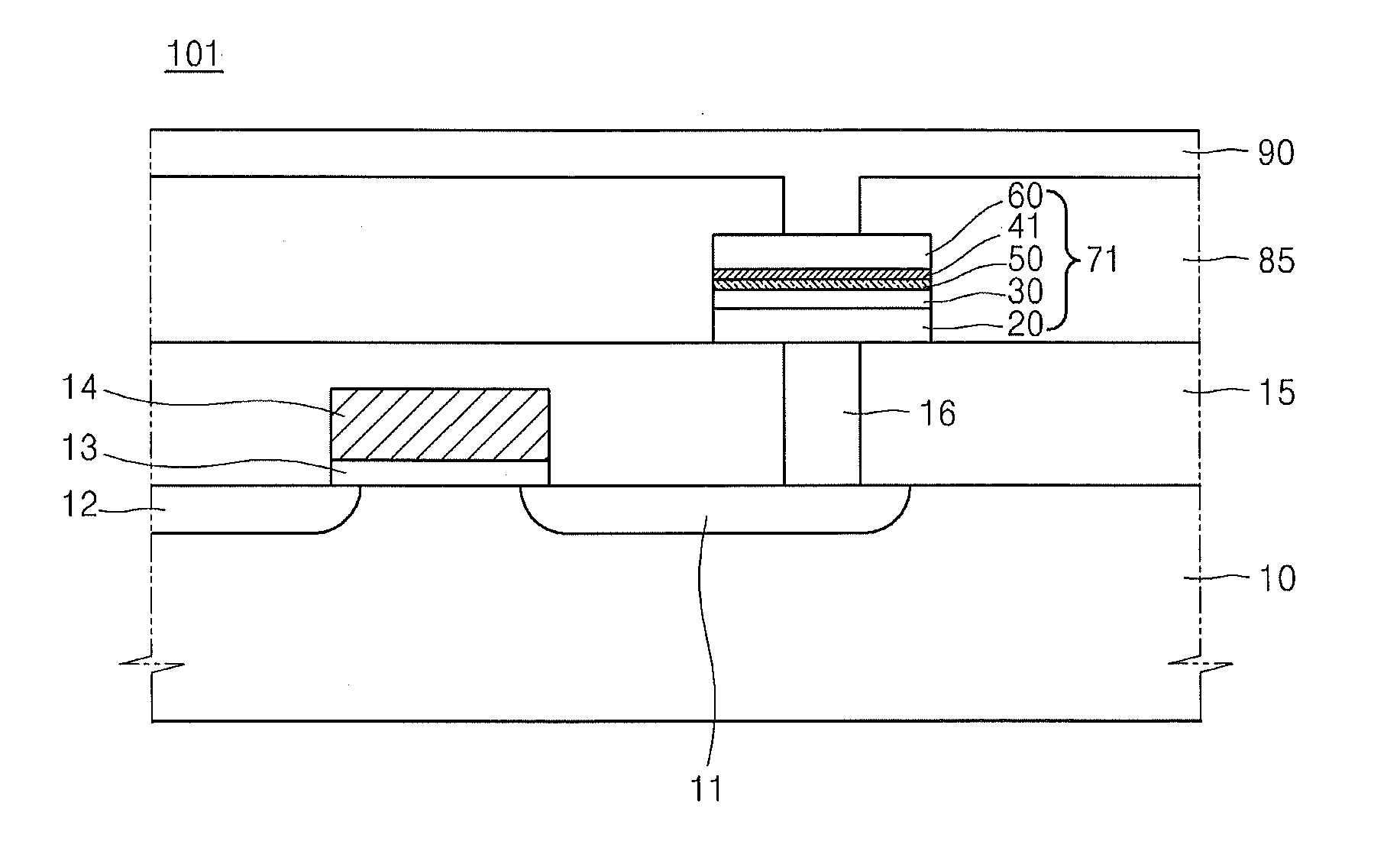 Nonvolatile Memory Devices Having Cells with Oxygen Diffusion Barrier Layers Therein and Methods of Manufacturing the Same