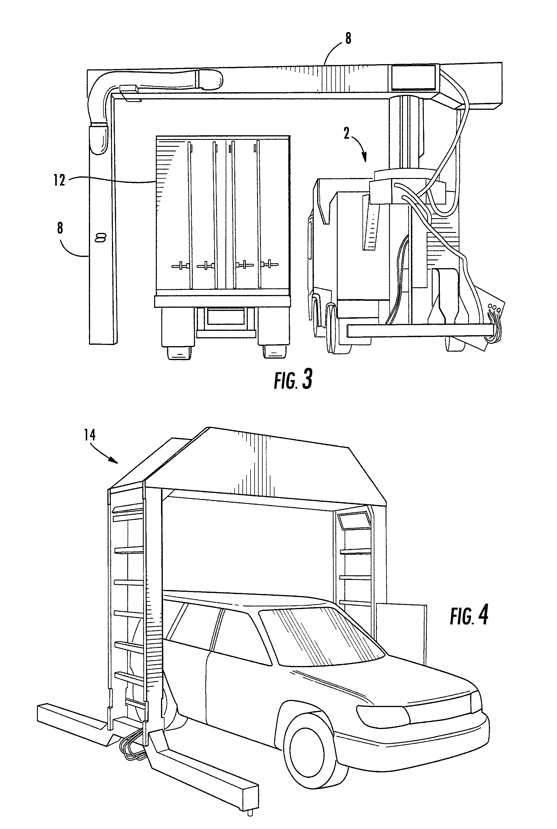 Method and apparatus for scanning objects in transit