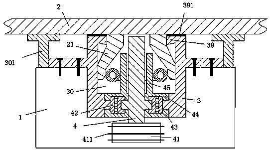 A solar photovoltaic panel connection device