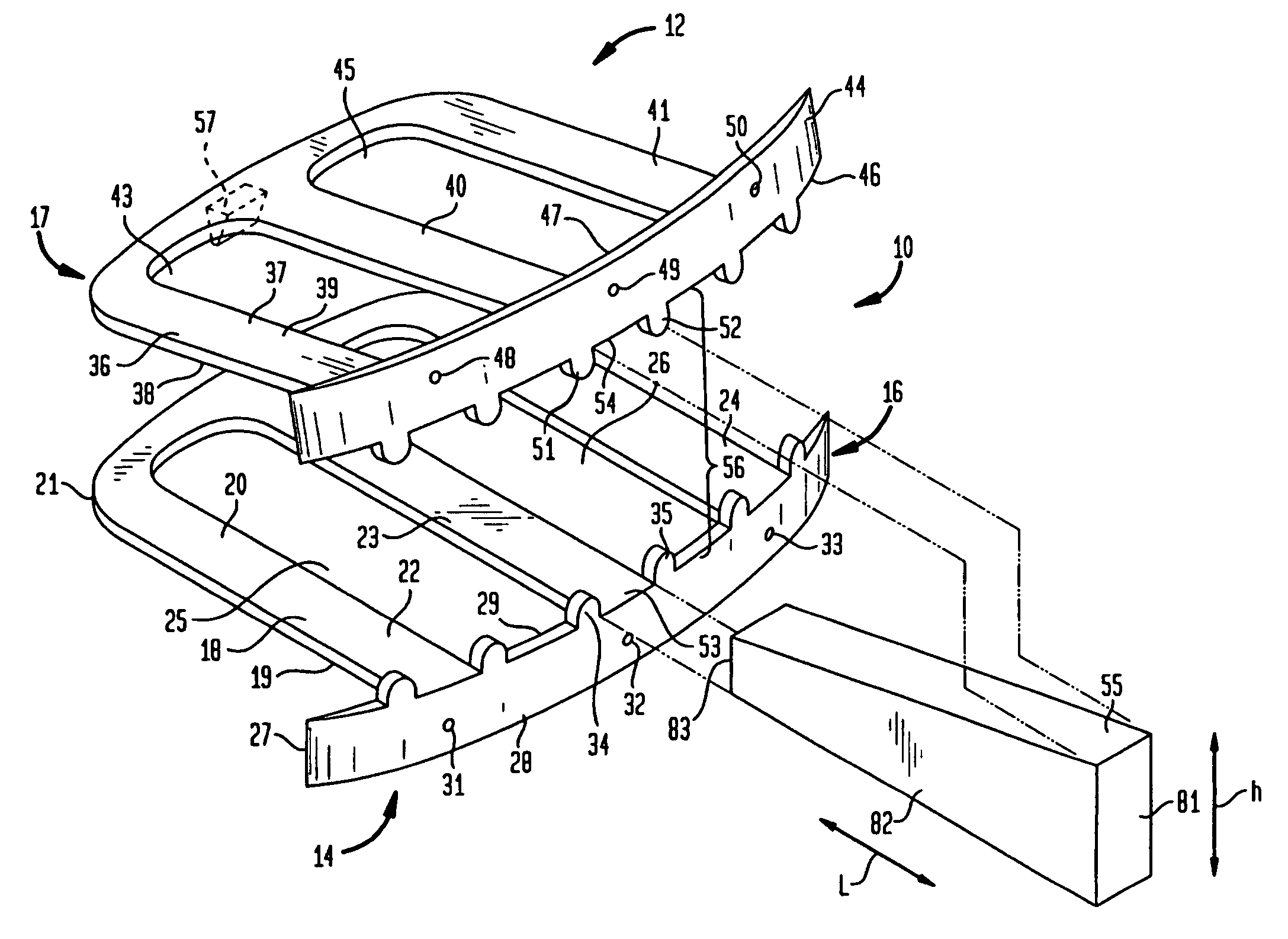 Interbody spinal fusion device