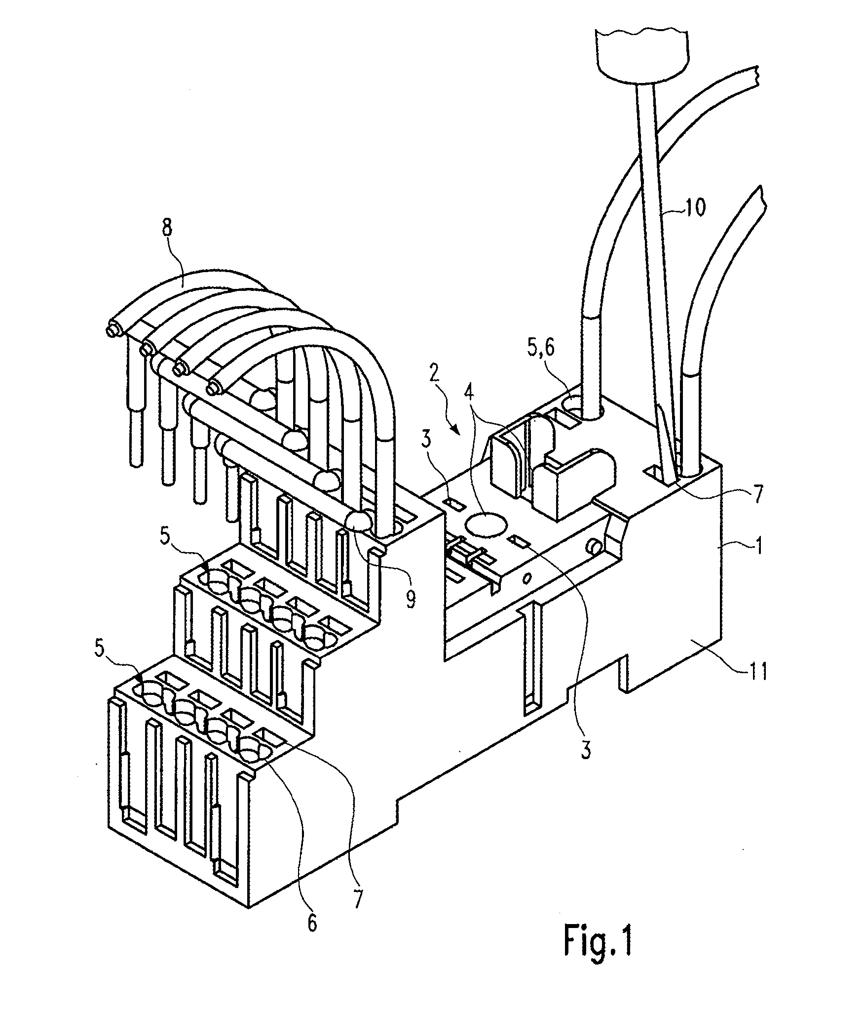 Electrical Component, in Particular Relay Socket, Having Spring Clamps, and Method for the Manufacture Thereof