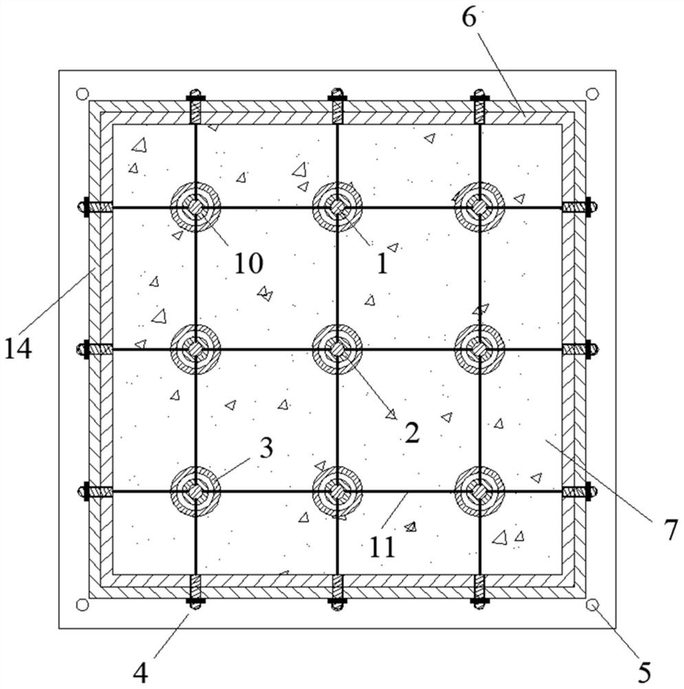 Multi-dimensional seismic isolation support based on vertical variable stiffness and horizontal self-return