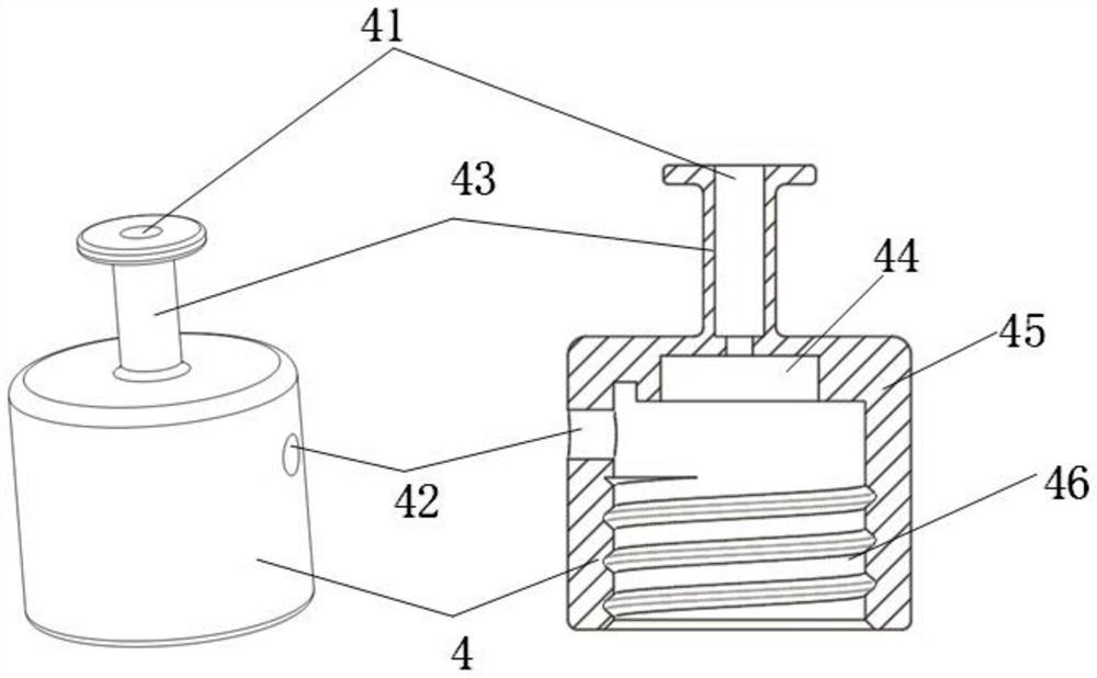 Bottle cap integrated electromagnetic valve