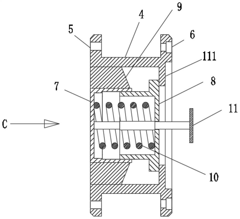 A quick-detachable self-sealing jumper hose connection device for offshore floating devices