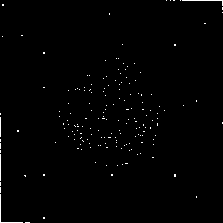 Method for capturing and tracing extended beacon for deep space optical communication