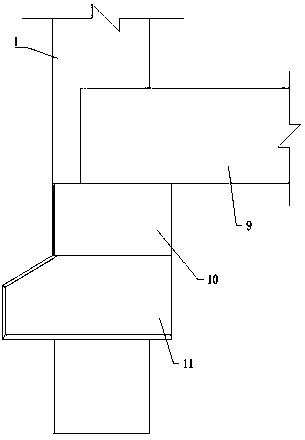 Overall construction method for belt straining beam dumbbell-shaped pile cap steel hoisting box cofferdam under complex sea conditions