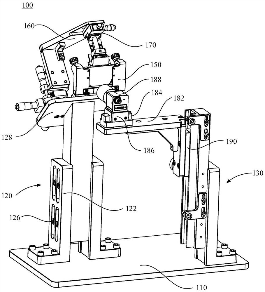 Calibration device of optical waveguide display module