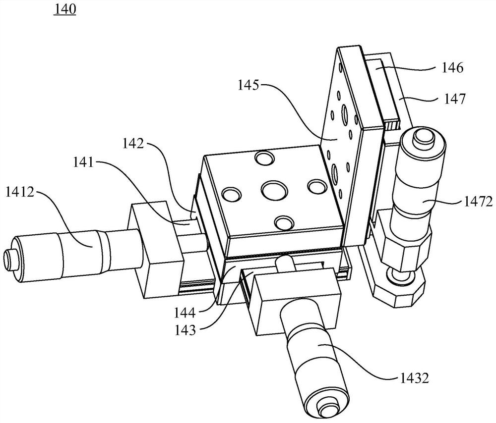 Calibration device of optical waveguide display module