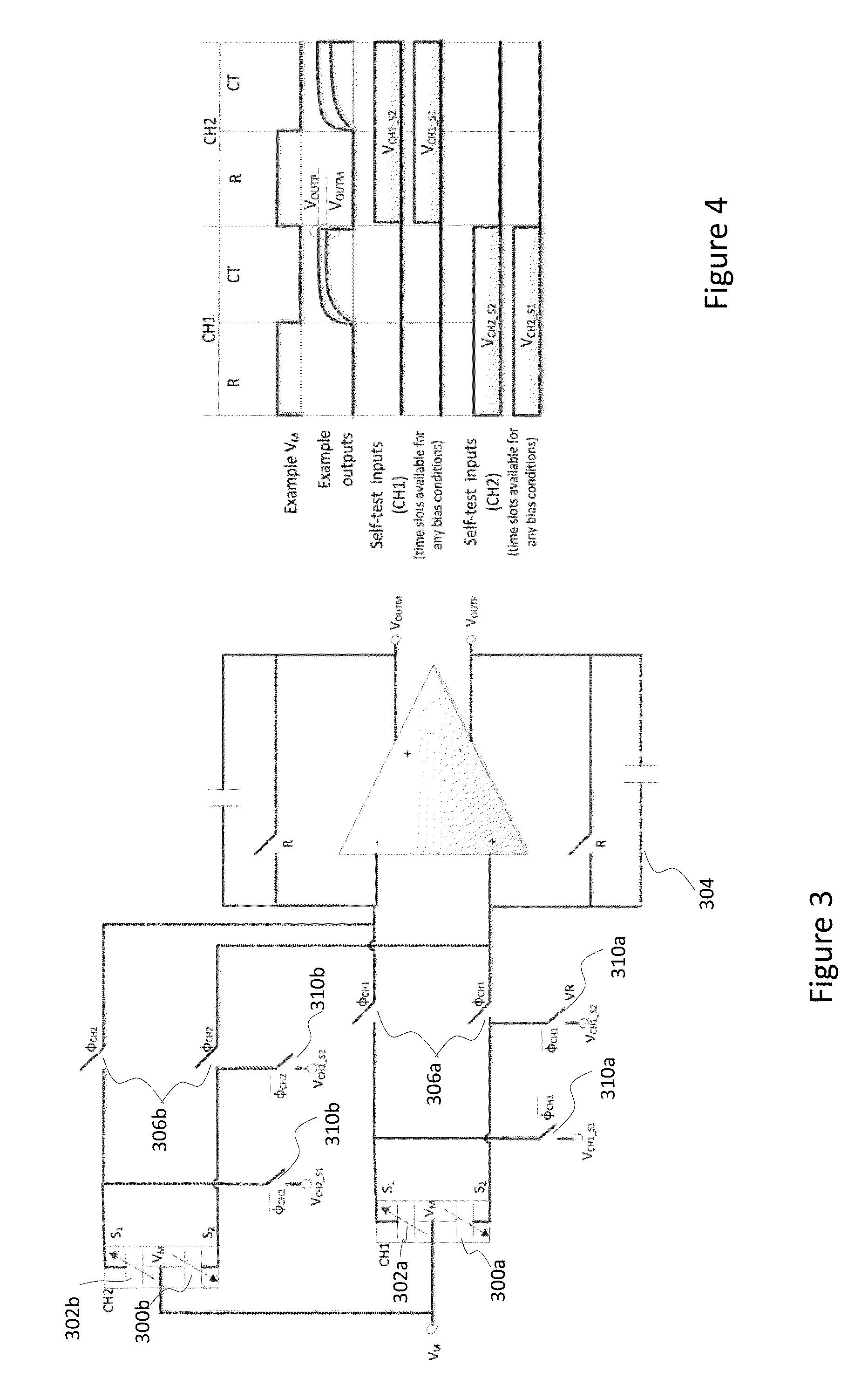Continuous self-test in capacitive sensor