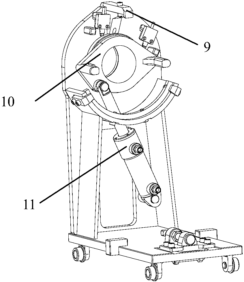 Automatic loading method for parachute gas gun test missiles