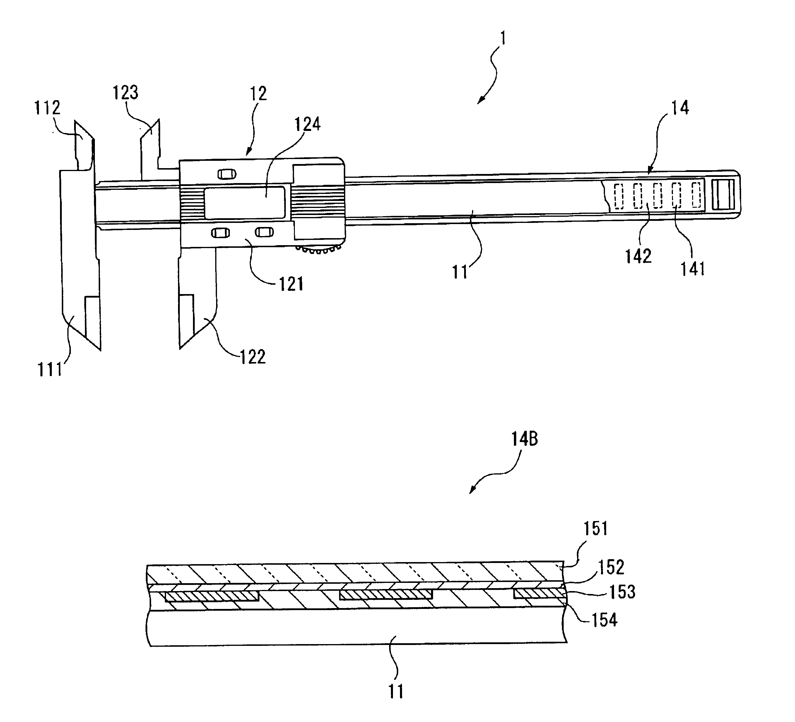 Measuring tool, encoder and producing method of encoder