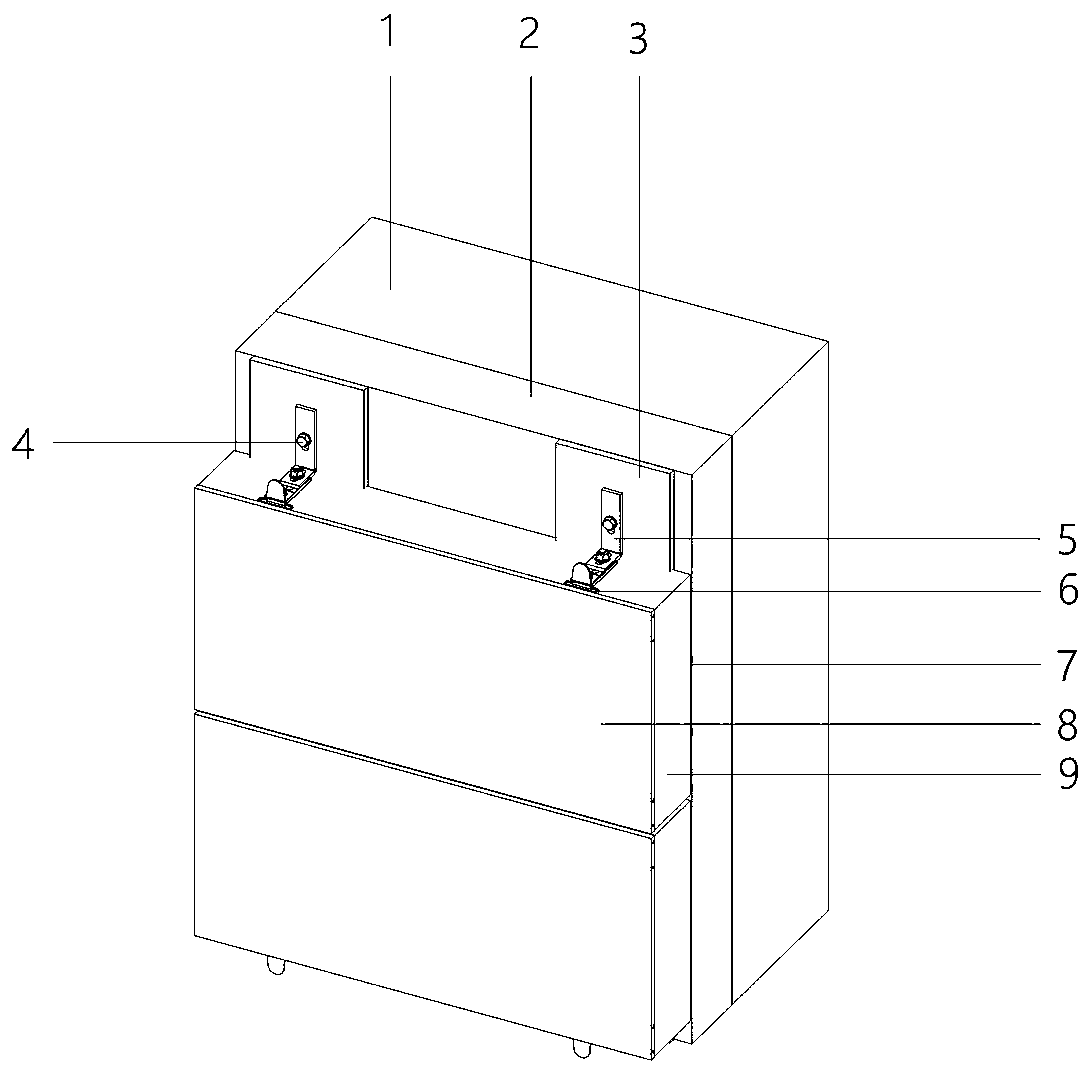 Exterior wall thermal insulation decoration project repair system