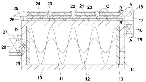 Oil tank truck capable of reducing vehicle braking distance