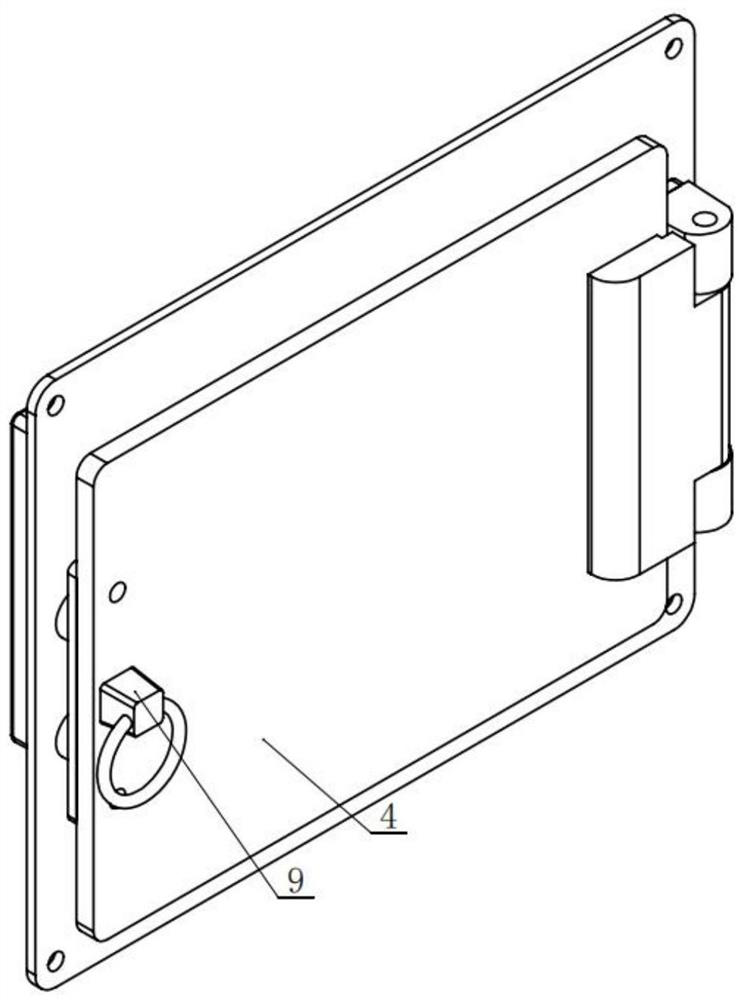 Touch screen assembly and AGV thereof