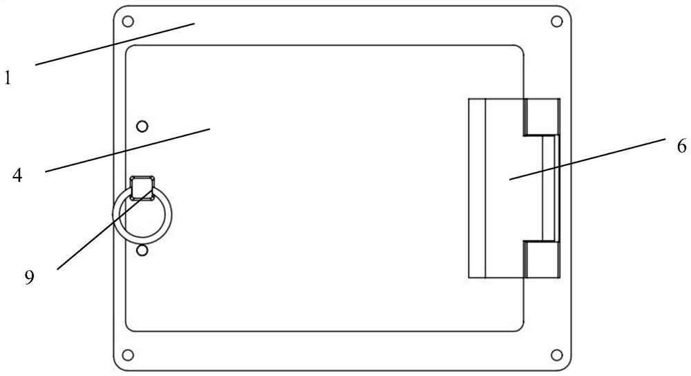 Touch screen assembly and AGV thereof