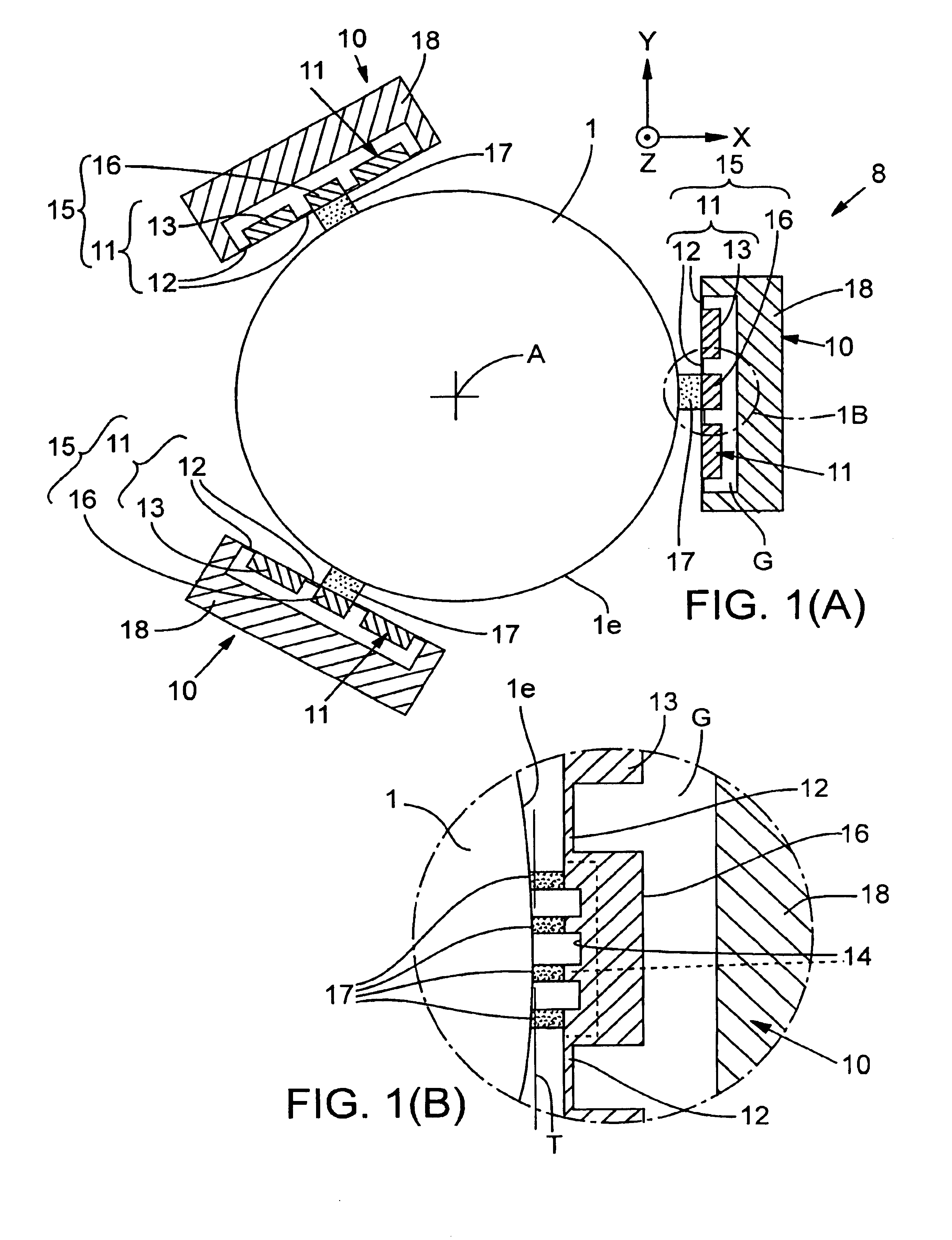 Optical-element mountings exhibiting reduced deformation of optical elements held thereby