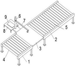 Material purchasing quality inspection analysis device