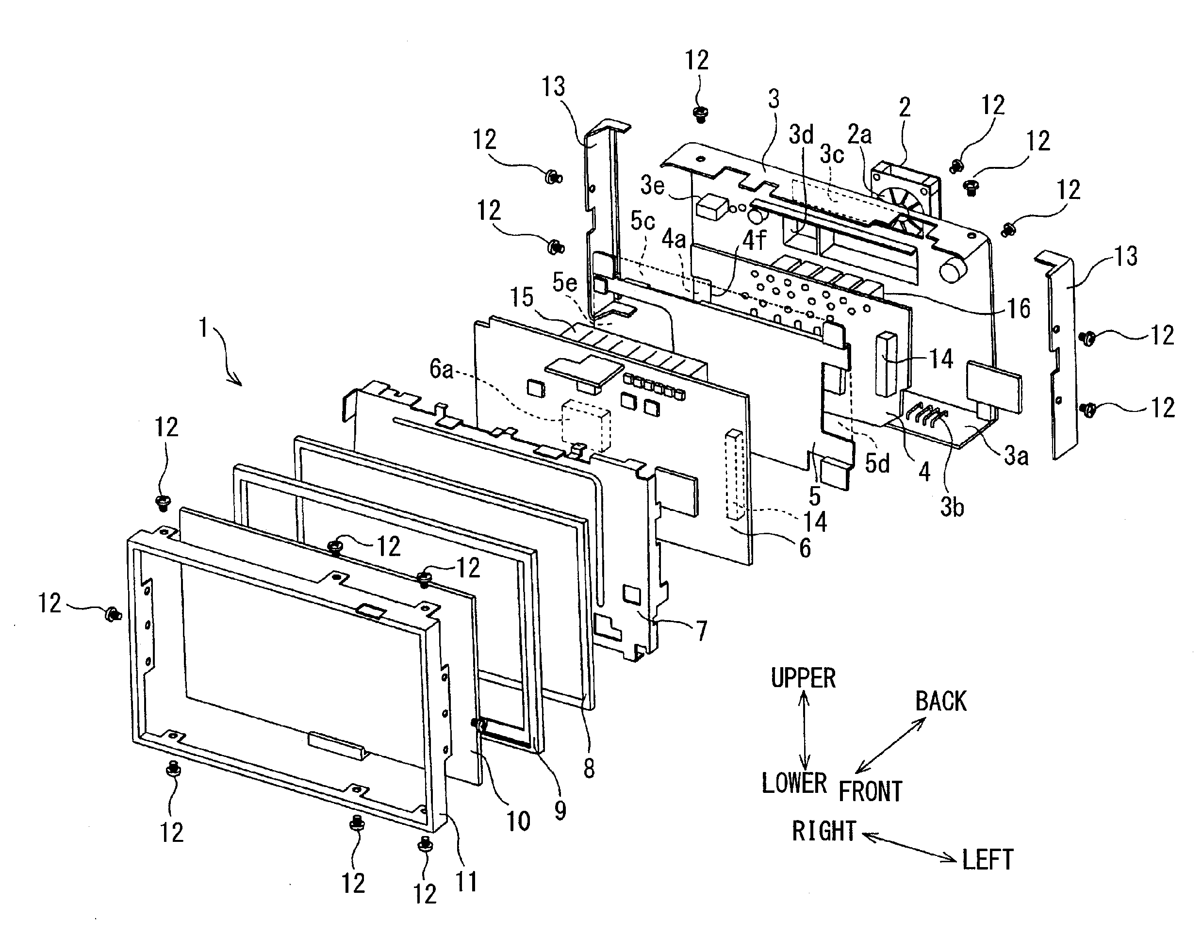 Electronic device for vehicle