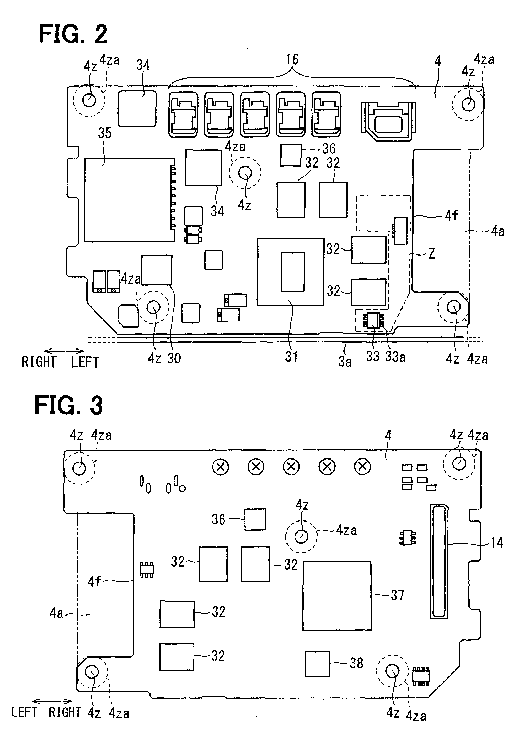 Electronic device for vehicle