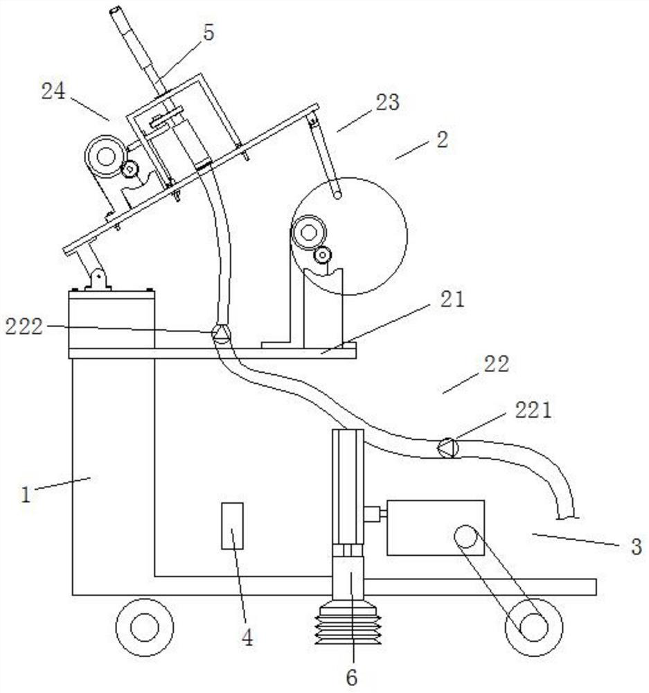 Riverside vegetation sprinkler