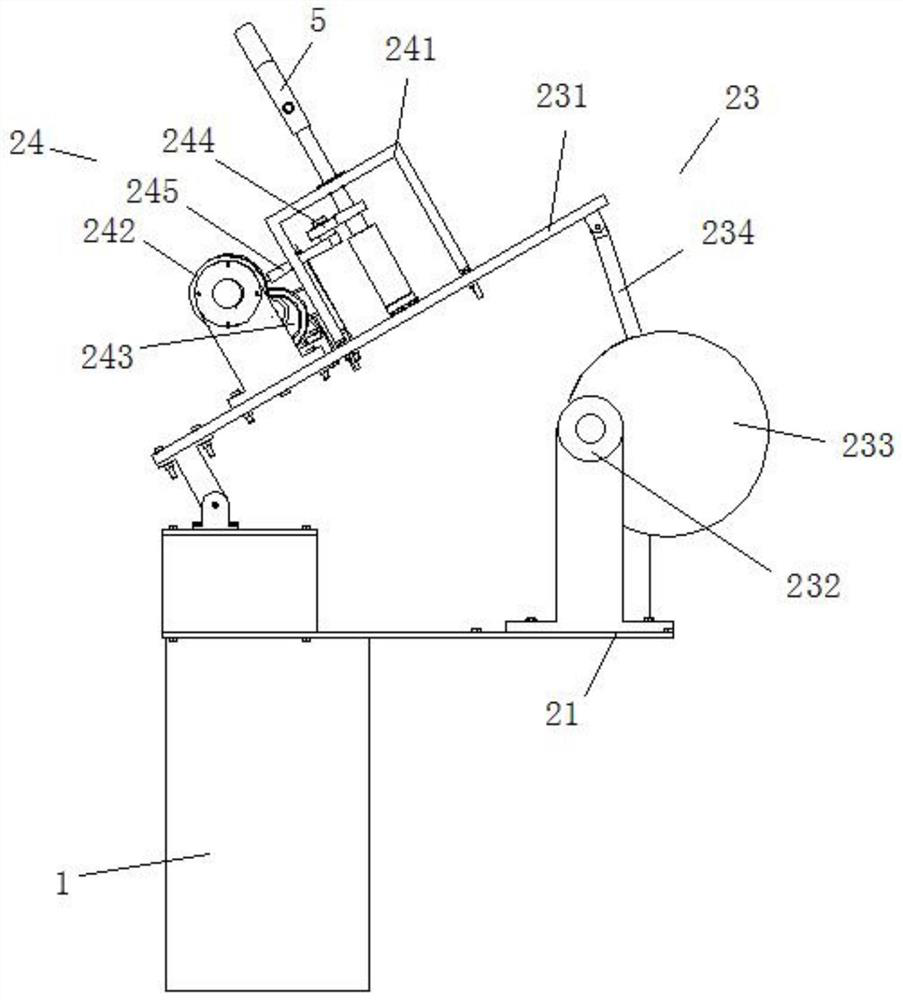 Riverside vegetation sprinkler