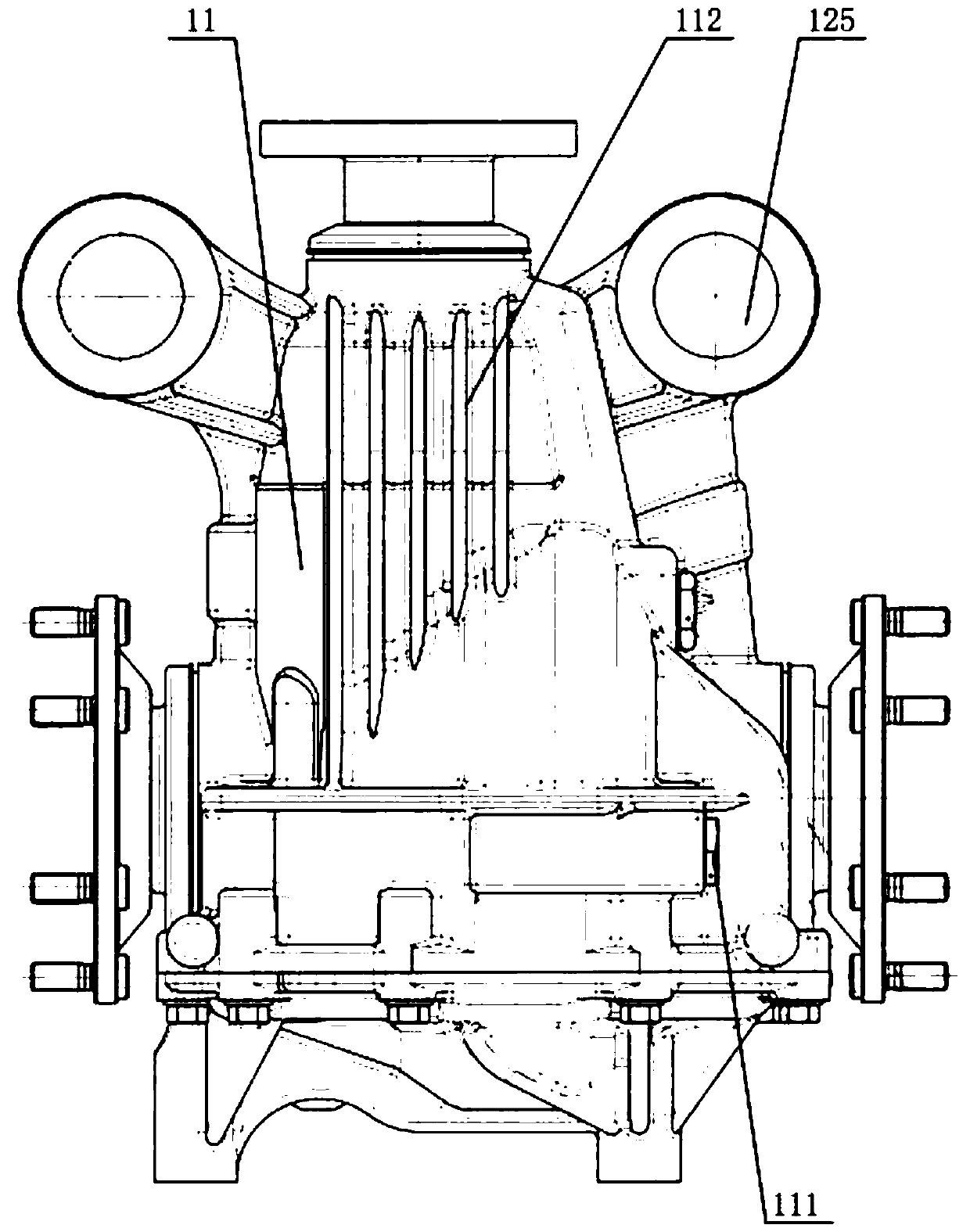 Reducer assembly and vehicle