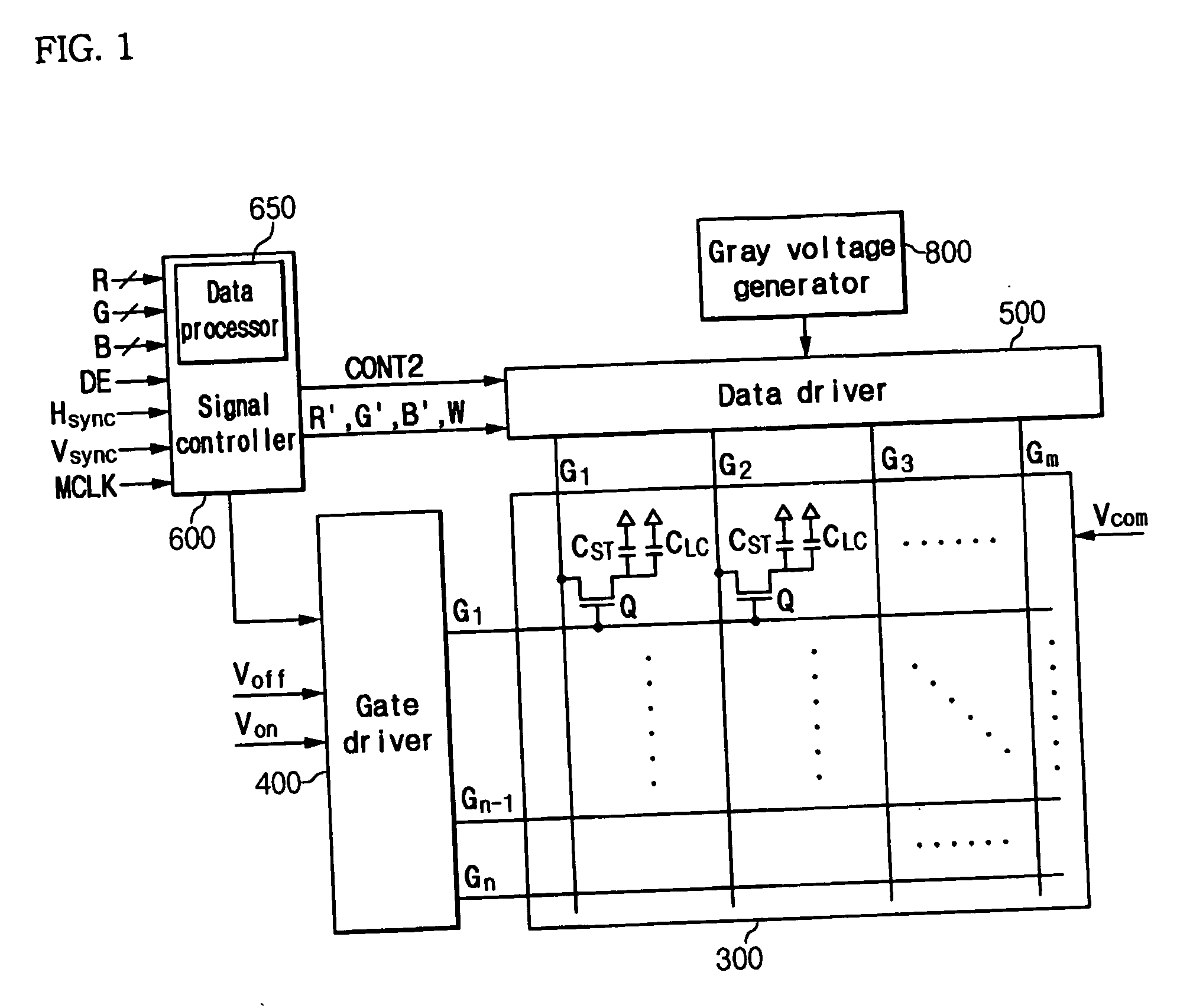 Apparatus and method of converting image signal for four color display device